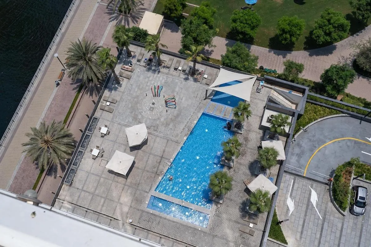 Wonderful 1-Bedroom With Canal View At Sparkle Tower In Dubai Marina ОАЭ