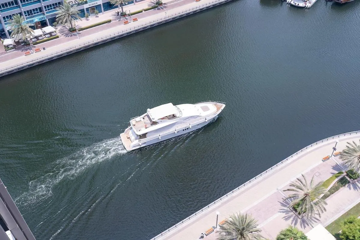 Wonderful 1-Bedroom With Canal View At Sparkle Tower In Dubai Marina ОАЭ